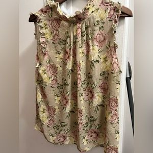 Brand New-Shein sheer floral top